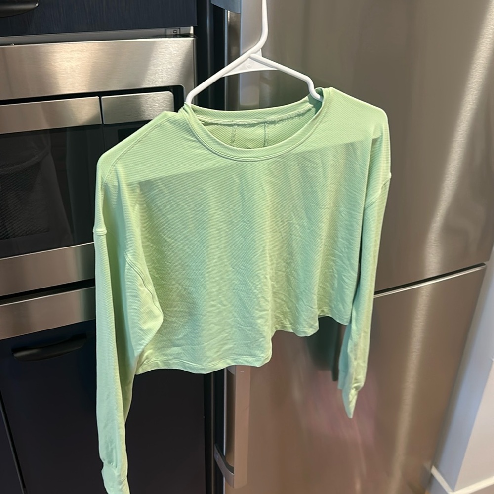 Green lululemon long sleeve